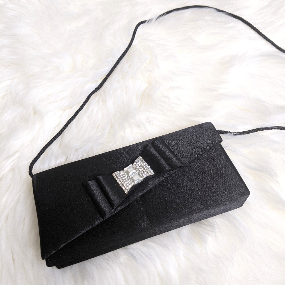 Charming Charlie Black Crossbody Purse Shoulderbag